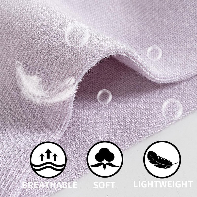 JOYNÉE 8/16 Pairs Womens Ankle Socks Lightweight Breathable Low Cut Casual Socks,Sock Size:9-11 - Image 3